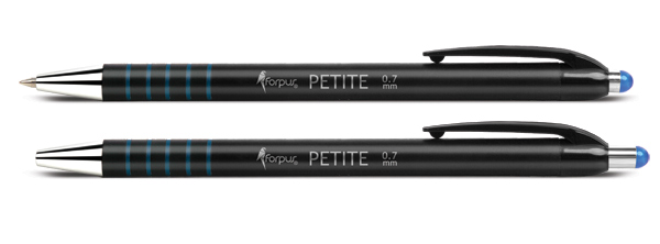 Pildspalva lodīšu zila PETITE 0.7mm (FO051519)