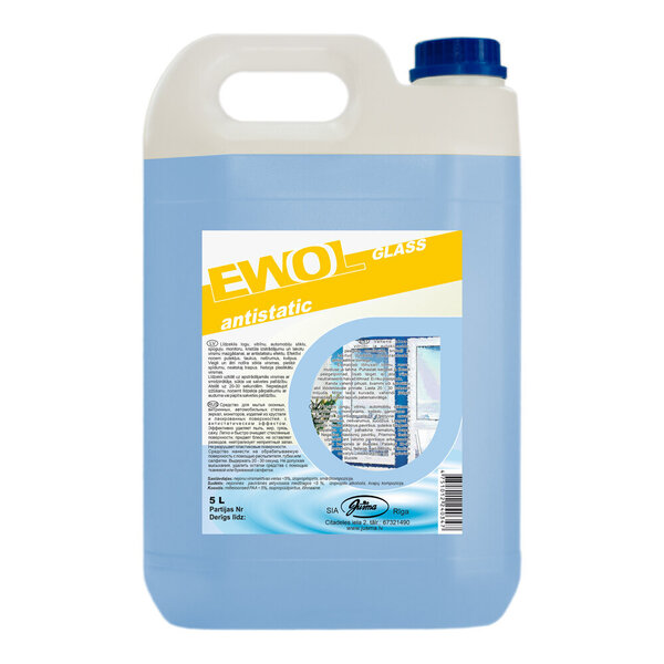 Stiklu tīr. Līdz EWOL Glass ZIEDU, 5L