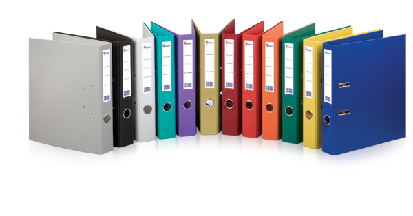 Mape-reģistrs Forpus A4 50mm dažādas krāsas/1gb-0.519kg