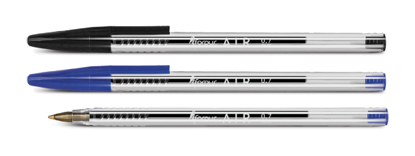 Pildspalva lodīšu Centrum Pioneer; zila, sarkana, melna