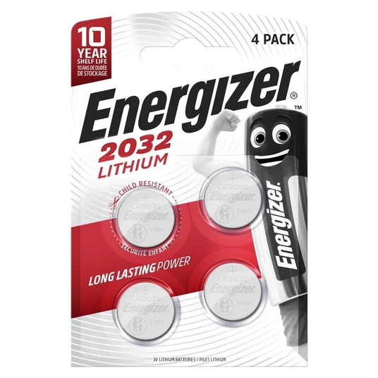 CR2032 4BL ENERGIZER BATERIJA ECR2032