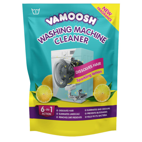 VAMOOSH veļas mašīnas mazgāšanas pulveris ar citronu aromātu 175g