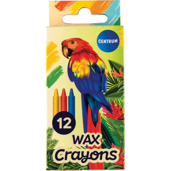 Vaska krītiņi PARROT 12 krāsas