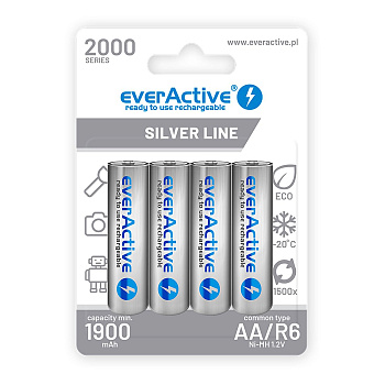 R6 ACCU 4BL everActive 2000 !silver line