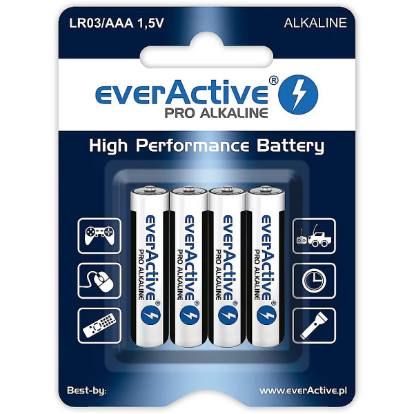 LR03 4BL everActive Pro Alkaline