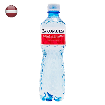 ZAĶUMUIŽA Natural Mineral Water Sparkling 0.5 L