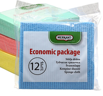 Absorbent cloths MERKANT, 12 pcs