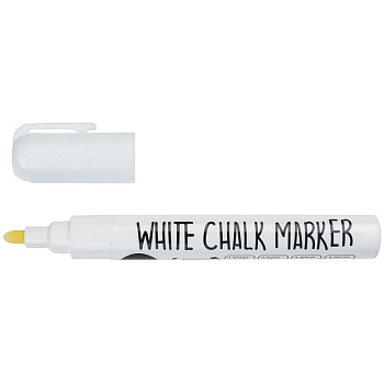 White chalk marker WHITE 3-5mm