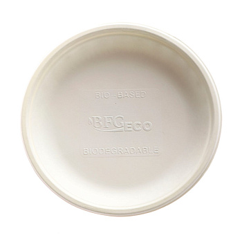 Fiberboard plate D 22 cm, 50pcs, 0.725kg