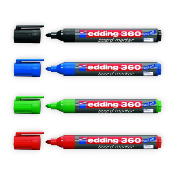 Marķieris tāfelei Edding E360 1.5-3mm,dažādas krāsas