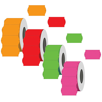 Marking tape  26x12 , 1000 pcs/roll, various colors