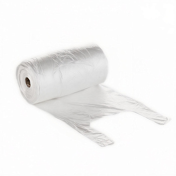 Bags on roll with handles JUMBO 21x10x42 8/9 mic HD, (350g)