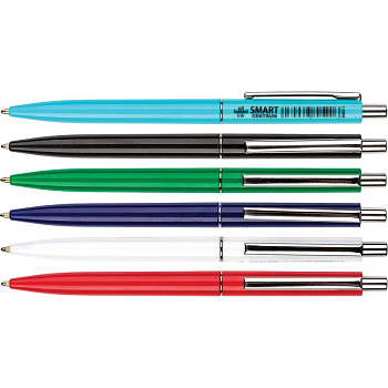 Automatic ballpoint pen SMART blue 1.0mm (oil-based ink)