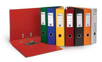 Lever arch file Forpus A4 70mm, assorted colors /1pc-0.519kg