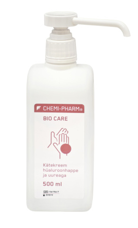 BIO CARE 500ml - roku krēms ar hialuronskābi un urea