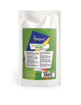 Universal replacement cleaning wipes FORPUS, 100 pcs