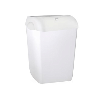 Wall-mounted waste bin GRITE 55L white