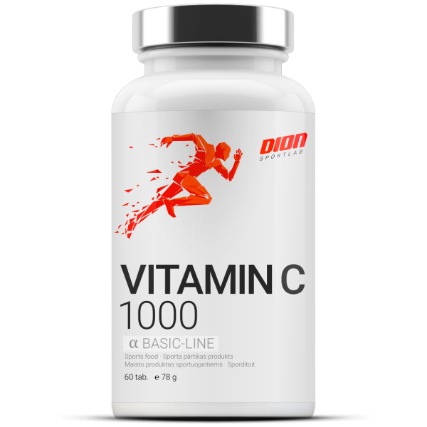 VITAMIN C 60 tabletes 1000mg