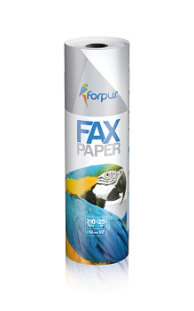 Faksa papīrs ar izmēru 210mm x 30m