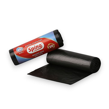 Мусорные мешки 25 л, 20шт, 48x60см, HDPE