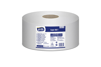 Tualetes papīrs Grite Super 180T, balts, 2-kārt.,12gab,