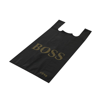 Bags with handles 15kg, 30x18x60, 50 µm, 100 pcs (0.846kg) BOSS (31462-50)