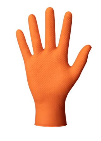 GOGRIP orange N50 - saimniecības nitrila cimdi, oranžā krāsā