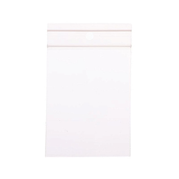 Resealable bags LDPE 6x8cm, 100 pcs, transparent