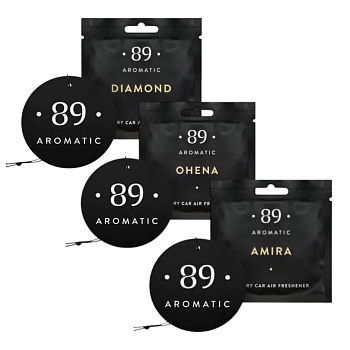 89 Aromatic papīra gaisa atsvaidzinātājs