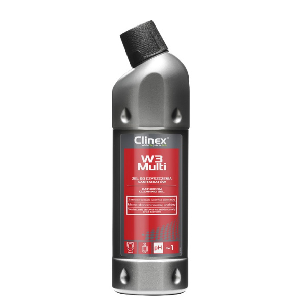 CLINEX W3 Multi 1L - sanitārā aprīkojuma tīrīšanas līdzeklis