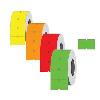 Marking tape 21.5x12, 1000 pcs/roll, colored