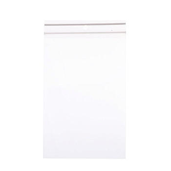 Resealable bags LDPE 8x12cm, 100 pcs, transparent