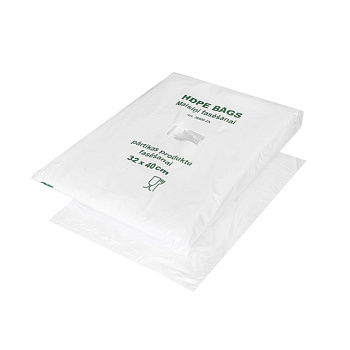 Bags 32x40 HDPE, 11my, green (1.34kg) (36900ZA)