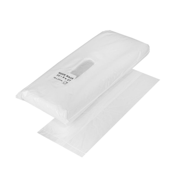 Maisiņi fasēšanai 10/8/27 HDPE, 7my, 1000gb (0.60kg) caurspīdīgi