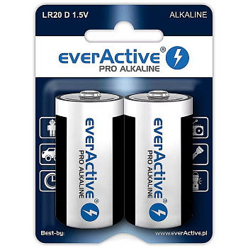 LR20 2BL everActive Pro Alkaline