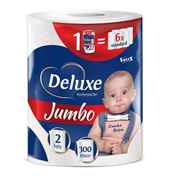 Deluxe Jumbo 2-ply Kitchen Towels