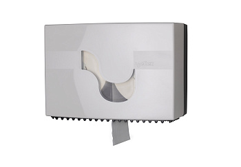 Toilet paper dispenser CELTEX Revolver System (two-roll system)