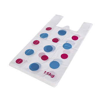 Bags with handles 30x18x55, 50 pcs (0.48kg) "Balls" (31204S-50)