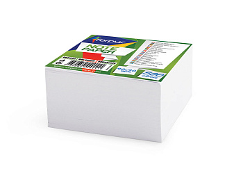 Papīrs piezīmēm 9x9cm Forpus 500lpp balts