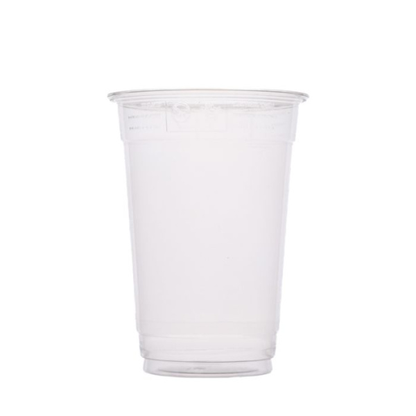 Plastmasas kokteiļu glāzes 400/550ml,50 gab (0.575kg) caurspīdīgas D95mm, PET taisna (10224P)