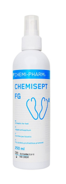 CHEMISEPT FG 250ml- dezinfekcijas līdzeklis ar pretsēnīšu iedarbību
