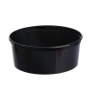 Zupas konteineri PP ar vāciņu 350ml,100gb apaļi, melni (1.92kg)( 29PRE125350DC, 29PRE125L)