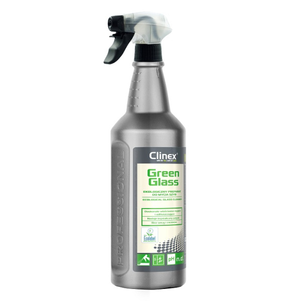 CLINEX Green Glass, 1 L - stikla virsmu tīrīšanas putas