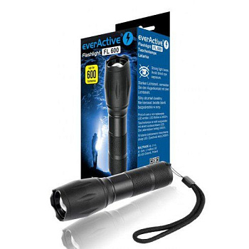 LED Handheld Flashlight everActive FL-600