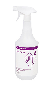 BACTICID 1000ml - līdzeklis ātrai virsmu dezinfekcijai