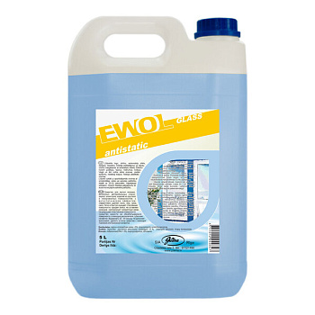 Stiklu tīr. Līdz EWOL Glass ZIEDU, 5L