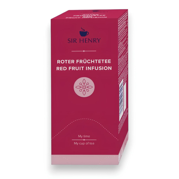 Tēja Sir Henry "Augļu sarkanā " 25x2.25g