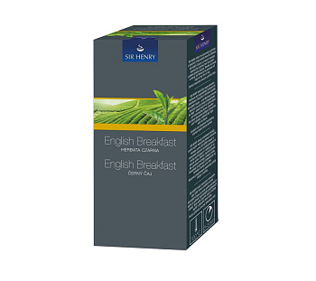 Tea Sir Henry "English Breakfast" 25x2.5g