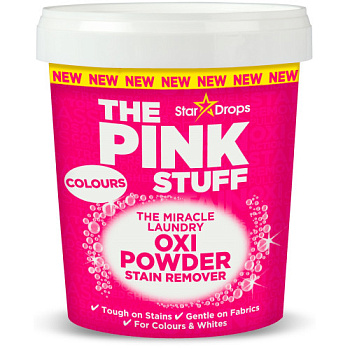 THE PINK STUFF Stain Remover Powder for Coloured Laundry 1 kg