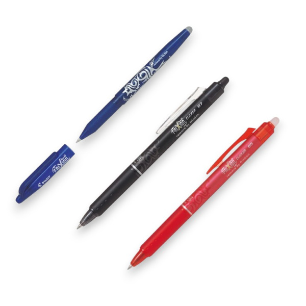 Pildspalva rollers dzēšama 0.5mm  PILOT Frixion, dažādās krāsās